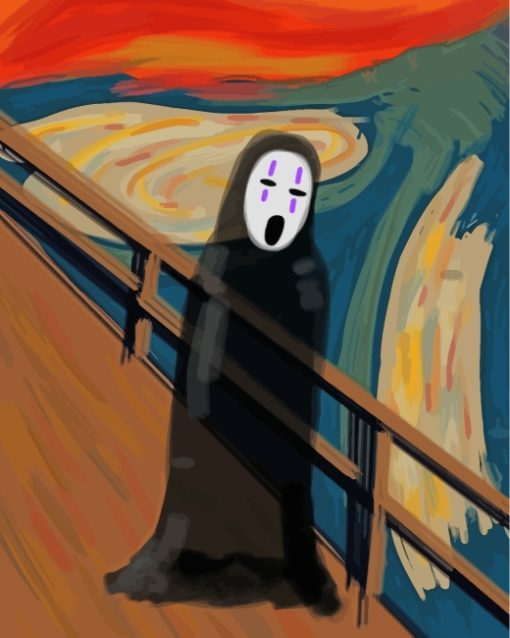 No Face The Scream Diamond Painting