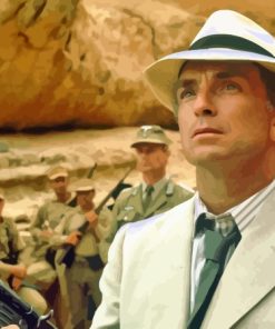 Rene Belloq In Raider Of The Lost Ark Diamond Painting