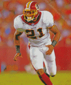 Sean Taylor Redskins Diamond Painting