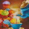 Tea Time Diamond Painting