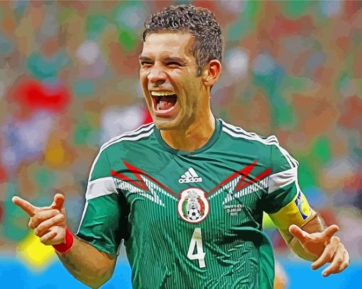 The Football Player Rafael Marquez Diamond Painting