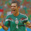 The Football Player Rafael Marquez Diamond Painting