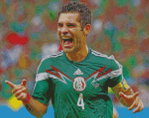 The Football Player Rafael Marquez Diamond Painting