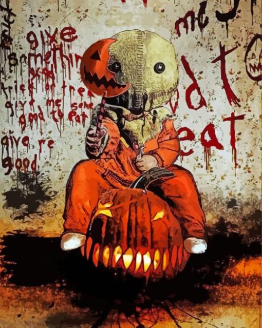 Trick R Treat The Movie Art Diamond Painting