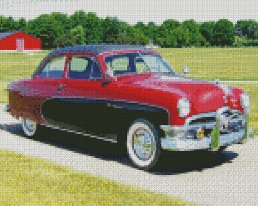 Vintage 1950 Ford Crestliner Diamond Painting