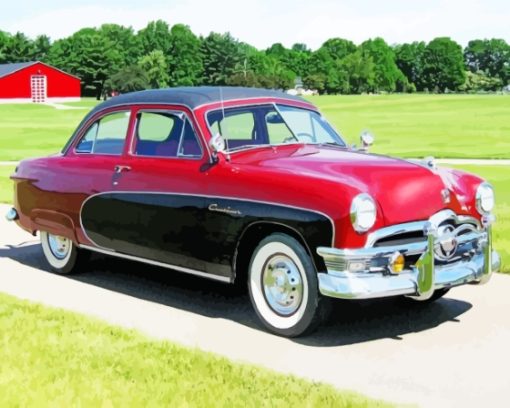 Vintage 1950 Ford Crestliner Diamond Painting