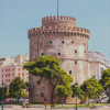 White Tower Of Thessaloniki Diamond Painting