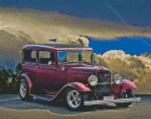 1932 Ford Classic Car Diamond Painting