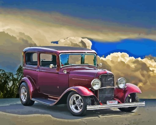 1932 Ford Classic Car Diamond Painting