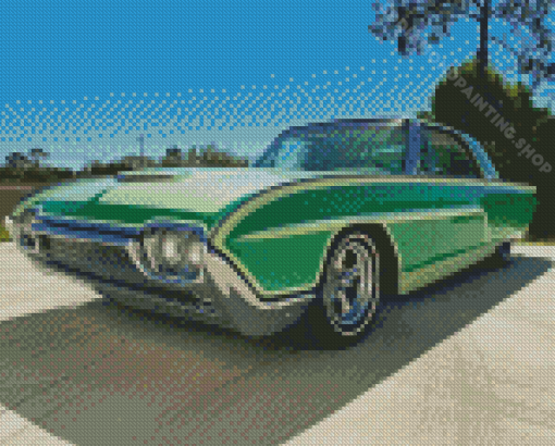 1963 Ford Thunderbird Diamond Painting