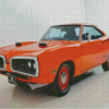 1970 Super Bee In Hemi Orange Diamond Painting