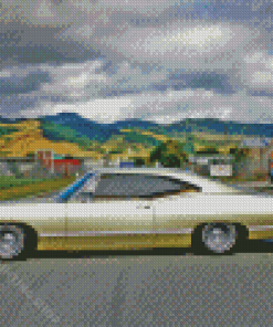 67 Impala Car Diamond Painting