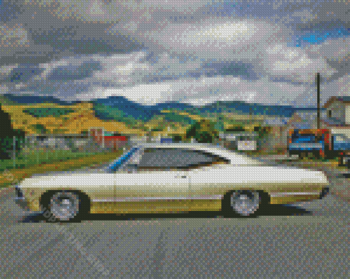 67 Impala Car Diamond Painting