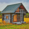 Abandoned Cottage Diamond Painting