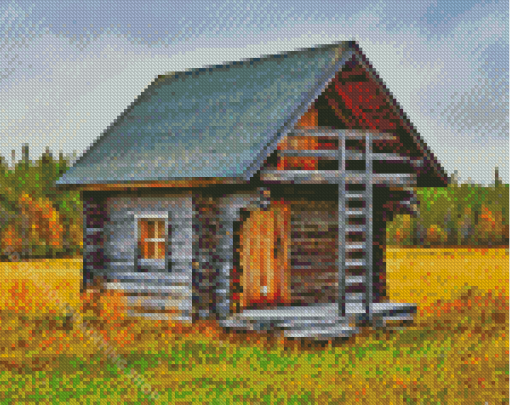 Abandoned Cottage Diamond Painting