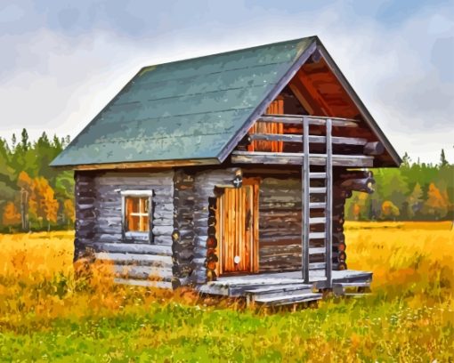 Abandoned Cottage Diamond Painting