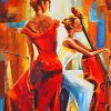 Abstract Women Musicians Diamond Painting