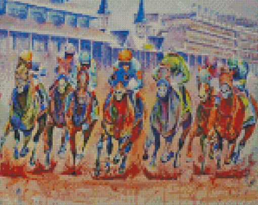 Aesthetic Kentucky Derby Diamond Painting