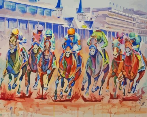 Aesthetic Kentucky Derby Diamond Painting