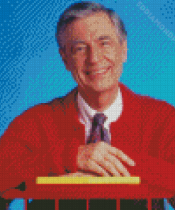 Aesthetic Mister Rogers Diamond Painting