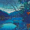 Aesthetic Starry Lake Diamond Painting