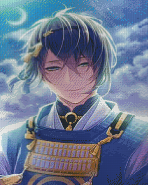 Aesthetic Mikazuki Munechika Diamond Painting