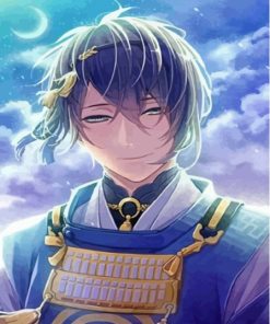 Aesthetic Mikazuki Munechika Diamond Painting