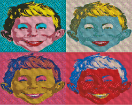 Alfred E Neuman Pop Art Diamond Painting