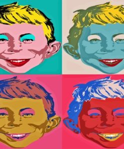 Alfred E Neuman Pop Art Diamond Painting