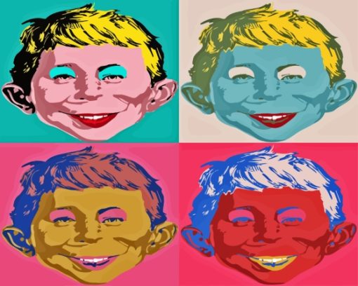 Alfred E Neuman Pop Art Diamond Painting