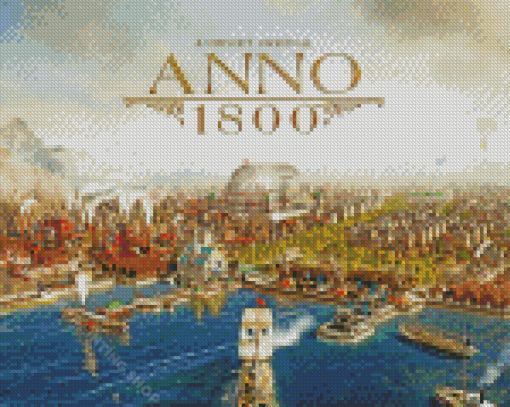 Anno Game Poster Diamond Painting