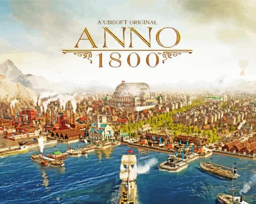 Anno Game Poster Diamond Painting