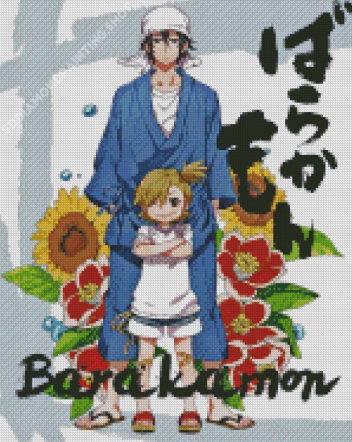 Barakamon Poster Art Diamond Painting