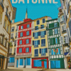 Bayonne City Poster Diamond Painting