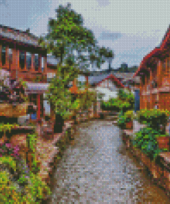 Beautiful Lijiang China Diamond Painting