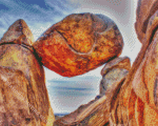 Big Bend National Park Balanced Rock Diamond Painting