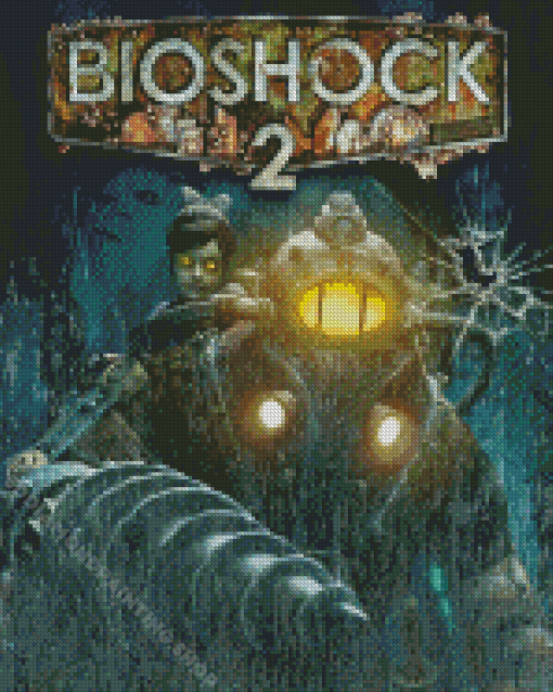 Bioshock Game Poster Diamond Painting