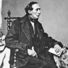 Black And White Hans Christian Andersen Diamond Painting