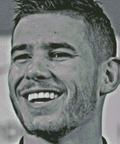 Black And White Lucas Hernandez Diamond Painting