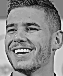 Black And White Lucas Hernandez Diamond Painting