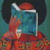 Black Girl Reading Diamond Painting