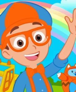 Blippi Diamond Painting