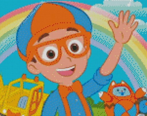 Blippi Diamond Painting