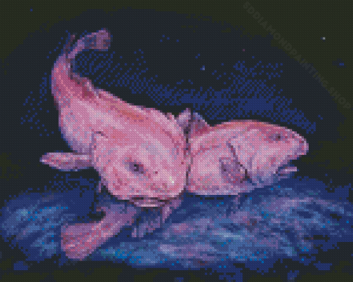 Blobfish Diamond Painting