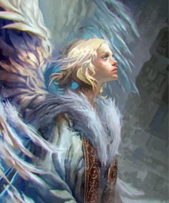 Blonde Angel Diamond Painting