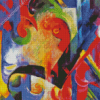 Broken Forms By Franz Marc Diamond Painting