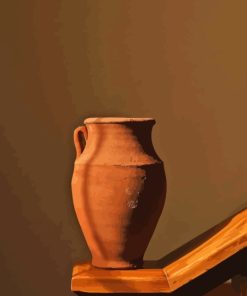 Brown Vase Diamond Painting