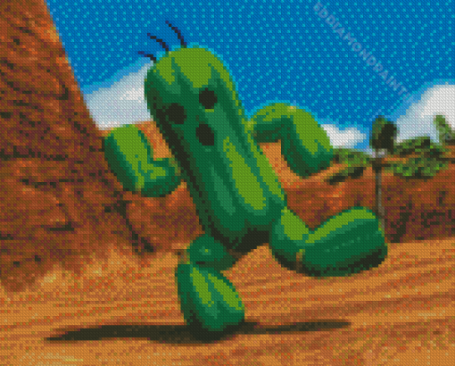 Cactuar Diamond Painting