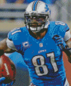 Calvin Johnson Diamond Painting