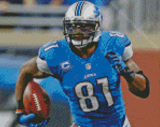 Calvin Johnson Diamond Painting